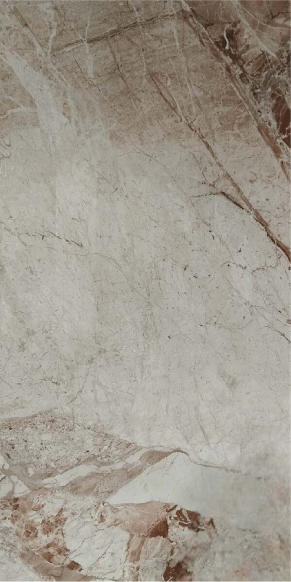 PIEDRA SINTERIZADA BRECCIA AURORA PULIDO 120X240cm 15 MM