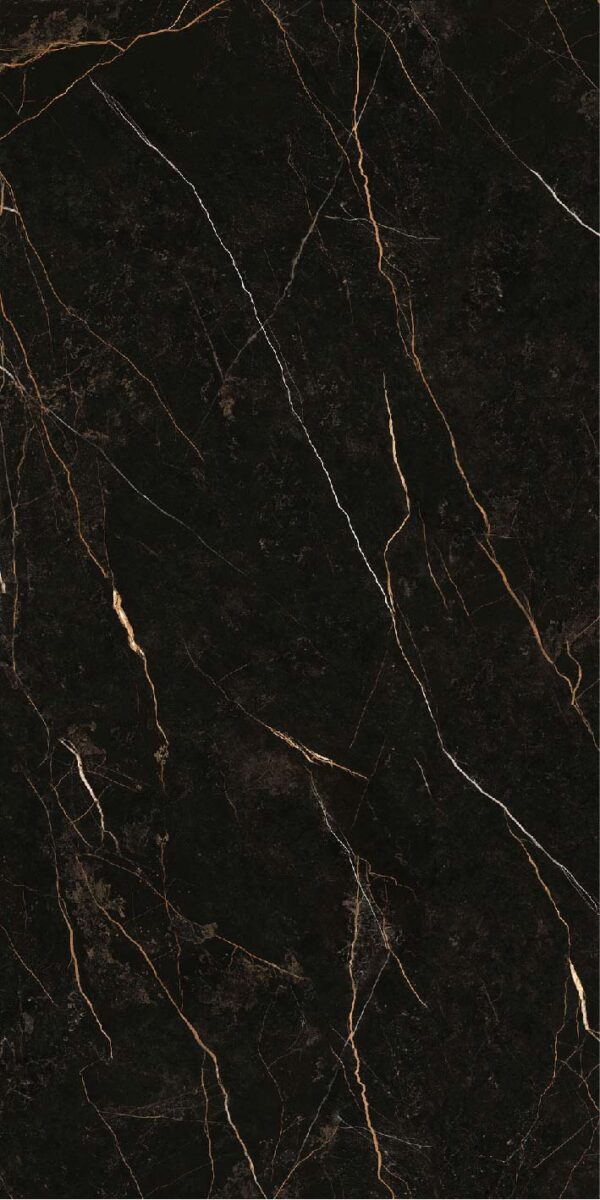 PIEDRA SINTERIZADA STRATUM PORTORO ORGATECH 120X240cm 9 MM